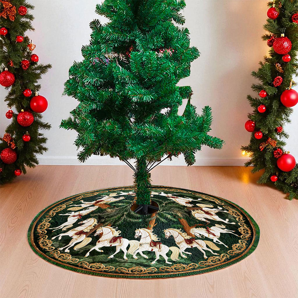 Horse Christmas Tree Skirt UKTO5311002