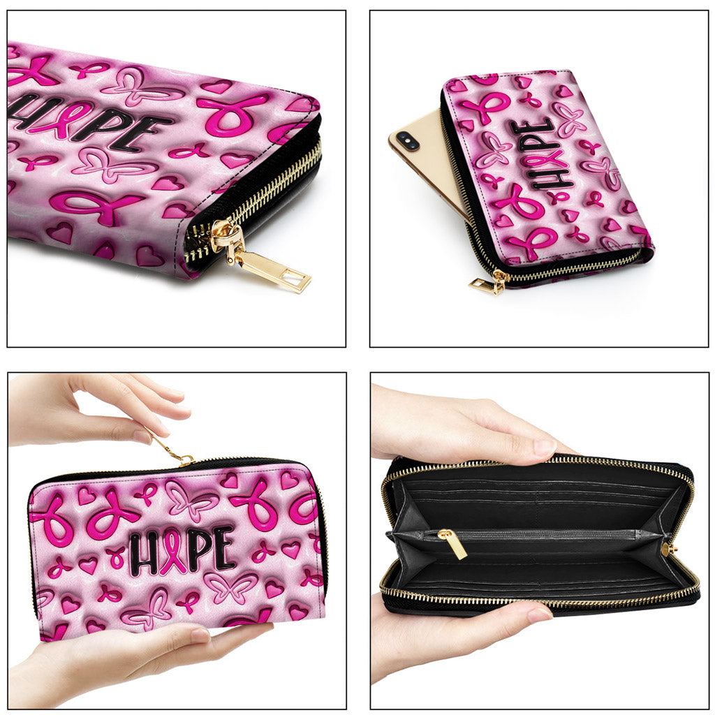 Breast Cancer Leather Handbag With Handle For Women, Breast Cancer Awareness, Breast Cancer Survivor Bags, Pink Ribbon QFNT4200603