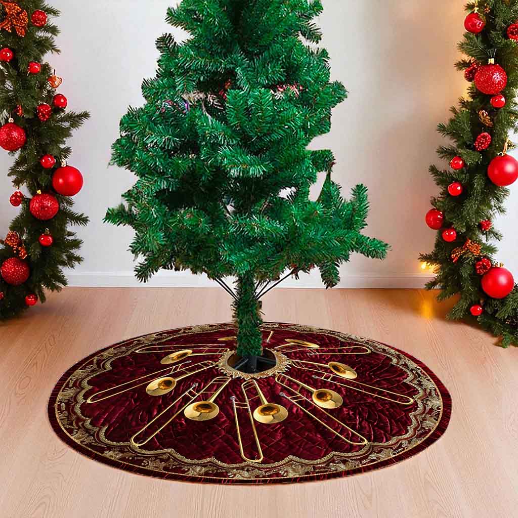 Trombone Christmas Tree Skirt UKND5311005