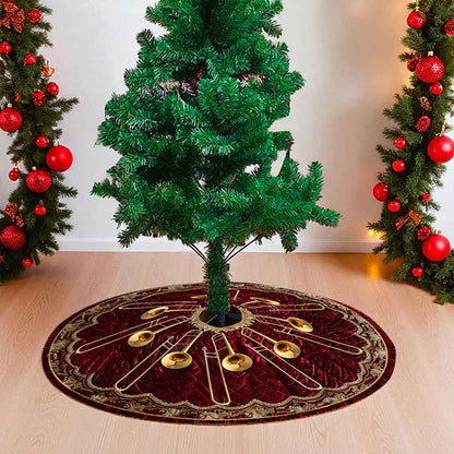 Trombone Christmas Tree Skirt UKND5311005