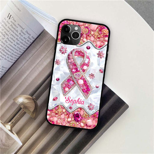 Personalized Breast Cancer Phone Case QFTD5140801