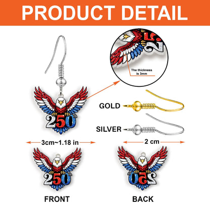 250th Anniversary Earrings NPNT6220404