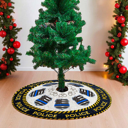Police Christmas Tree Skirt QFPY5271002