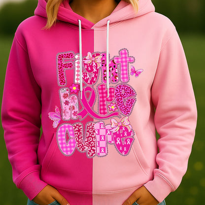 Faith Hope Cure 3D All Over Printed Clothes, Breast Cancer Awareness QFHH5100902