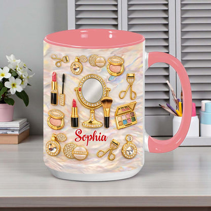 Personalized Makeup Ceramic Mug UKHM6020203