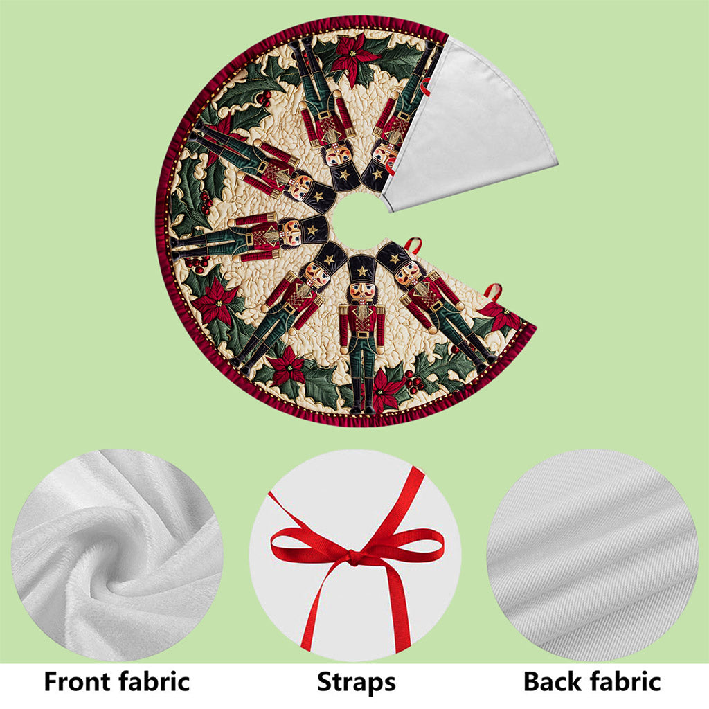Nutcracker Christmas Tree Skirt UKNT5251004