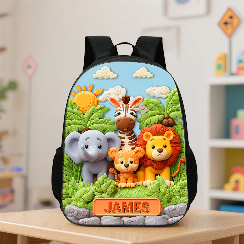 Personalized Safari Backpack QFTZ5010805