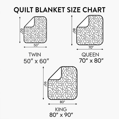 Personalized Breast Cancer Ribbon Quilt Blanket QFNT5200601
