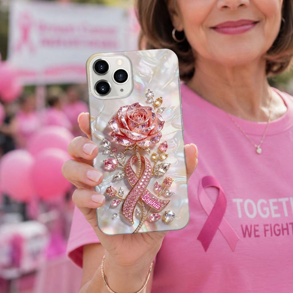 Personalized Breast Cancer Awareness Phone Case UKTD6030803