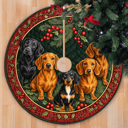 Dachshund Christmas Tree Skirt UKHH5171002