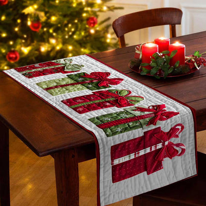 Christmas Present Table Runner QFTD5171003