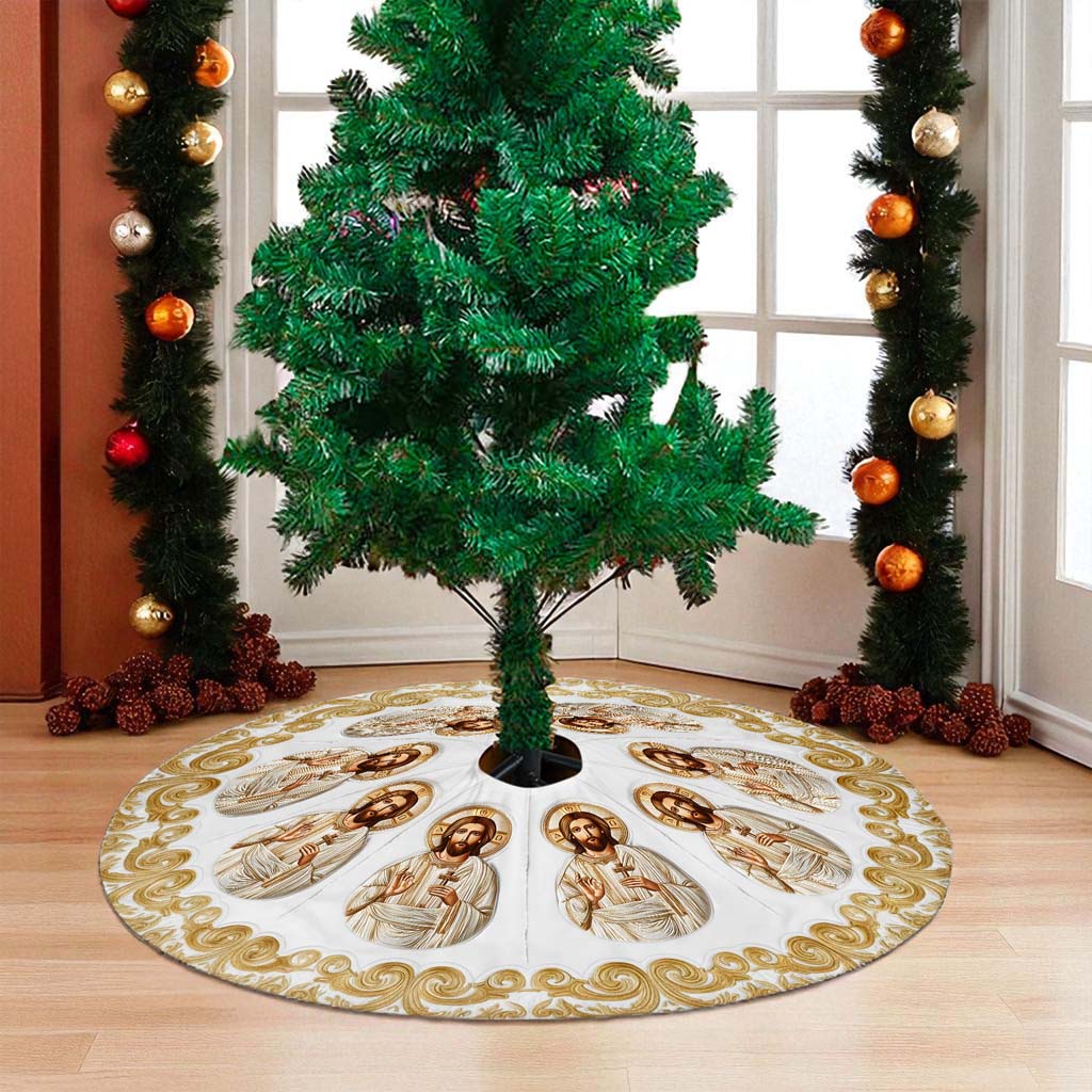 Jesus Christmas Tree Skirt QFHM5281001