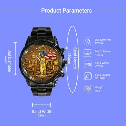 Personalized America 250th Anniversary C146 Watch UKTD6130101