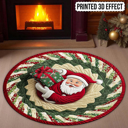 Christmas Santa 3D Printed Rug UKNT5180901