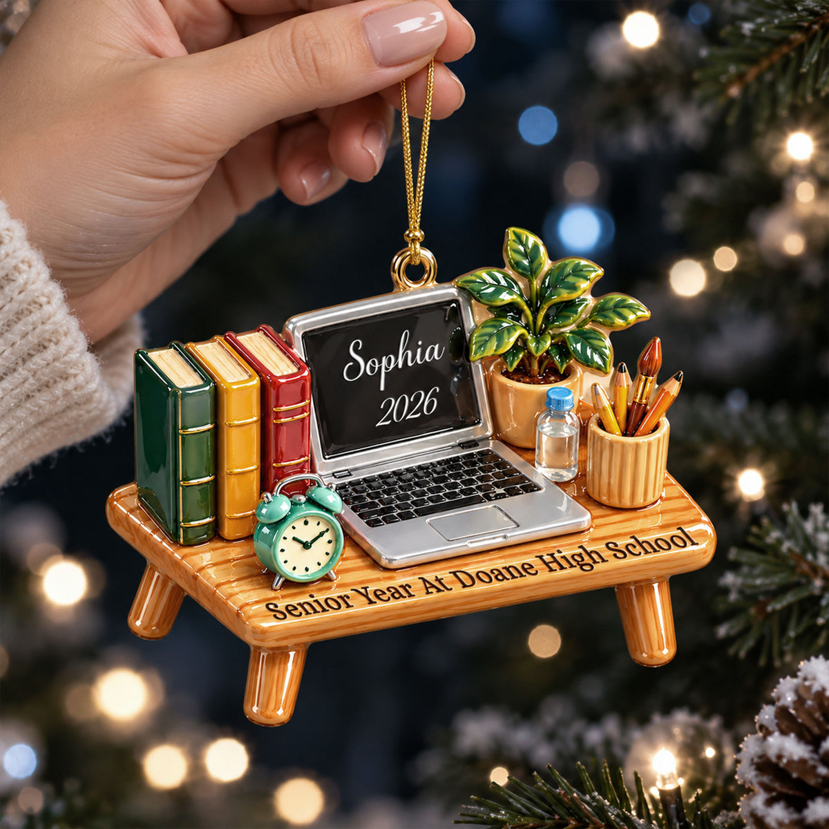Personalized Senior 3D Ornament NPND6300907