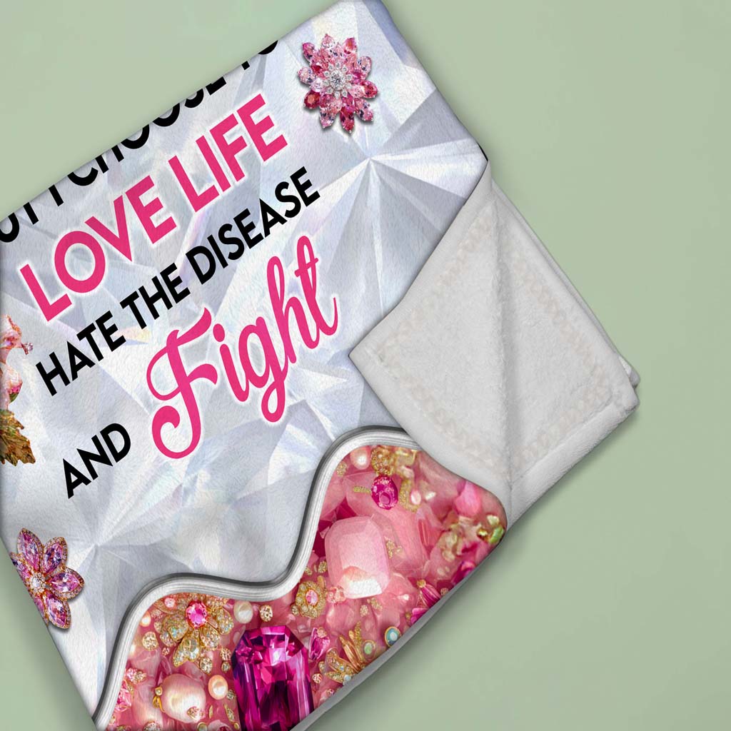 Personalized Hummingbird Breast Cancer Blanket QFTD5080902