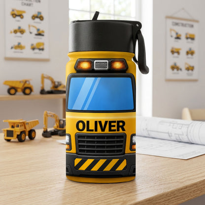 Personalized Construction Truck Backpack NPND6290601