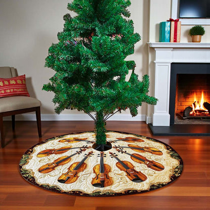 Violin Christmas Tree Skirt UKHM5271002