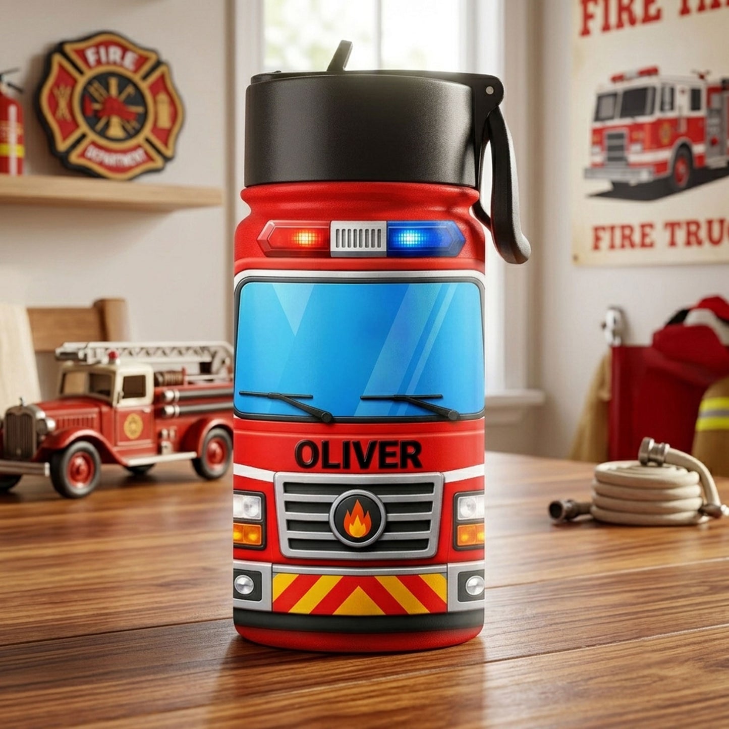 Personalized Firefighter Kids Backpack NPND6290602
