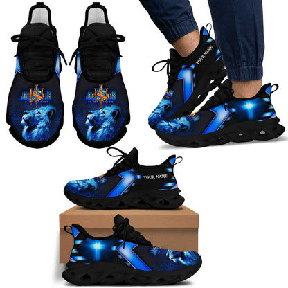 Personalized Name Jesus Is My Savior Way Maker Miracle Worker Shoes UKAA050501