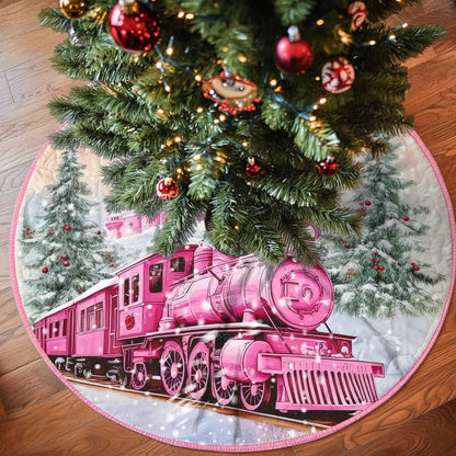 Train Christmas Tree Skirt UKTD5241001