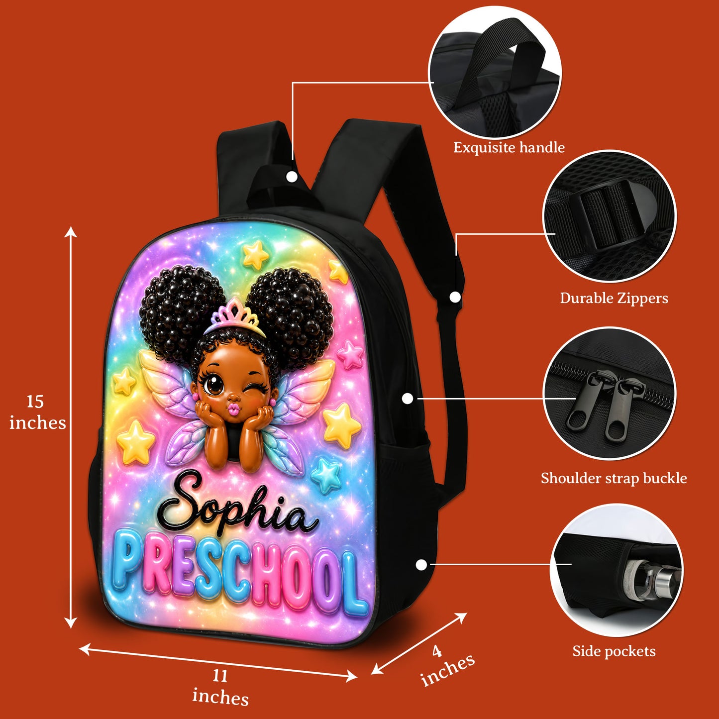 Personalized Back To School Backpack For Kids UKTD6010701