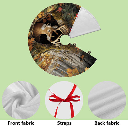Deer Hunting Christmas Tree Skirt QFNT5221006