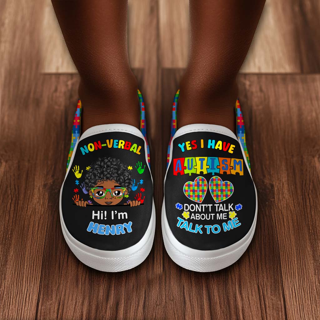 Personalized Autism Pedal Shoes for kids NPND4171002
