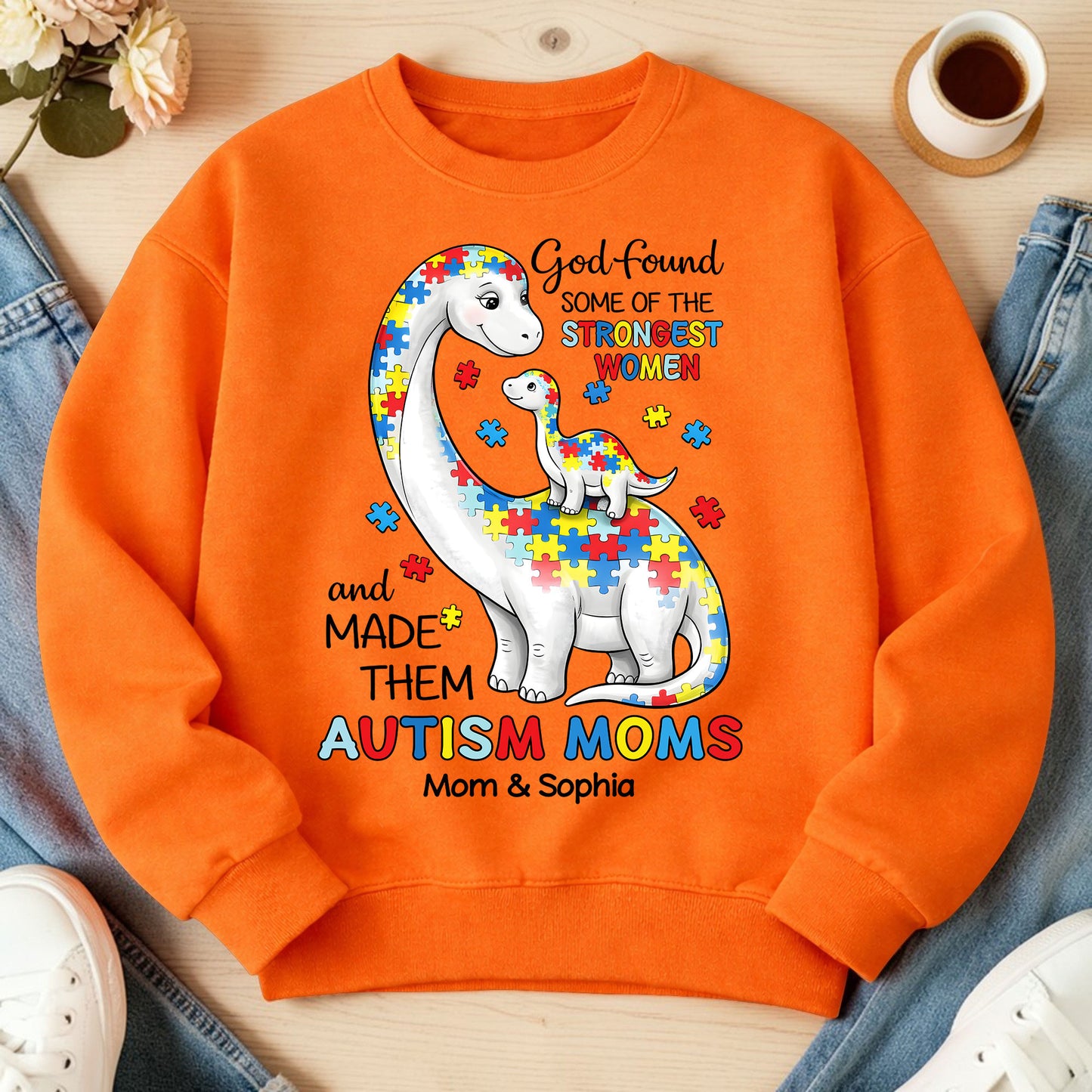 Custom Autism Dinosaur Shirt THUU6250303