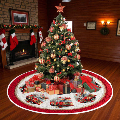 Firefighter Christmas Tree Skirt QFPY5241003