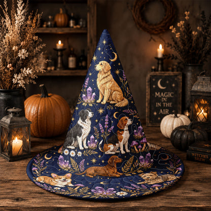 Halloween Dog Witch Hat NPND6130804