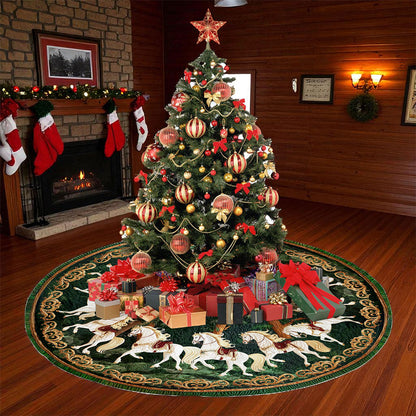 Horse Christmas Tree Skirt UKTO5311002