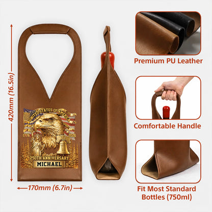 Custom 250th US Wine Bag THNT6140405