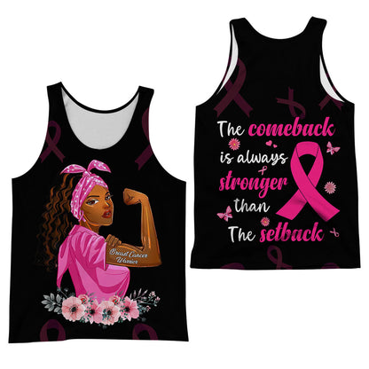 Personalized Name Breast Cancer 3D All Over Printed Clothes UKAA100801
