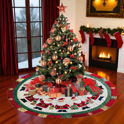 Santa Claus Christmas Tree Skirt QFHM5281002