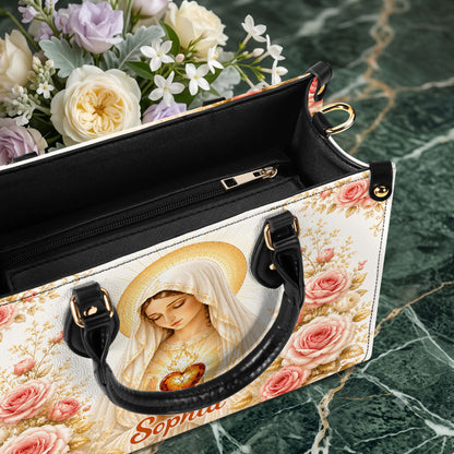 Virgin Mary And Rose Handbag And Wallet PMTD6240603