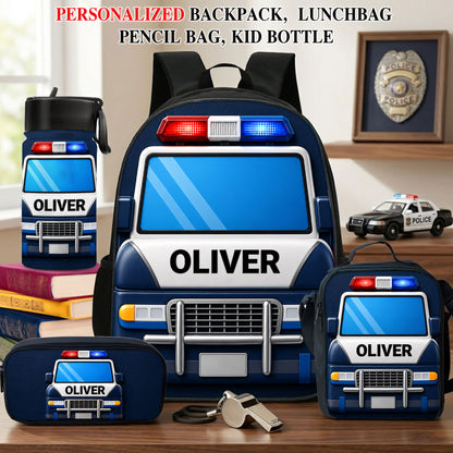 Personalized Police Kids Backpack NPND6260604