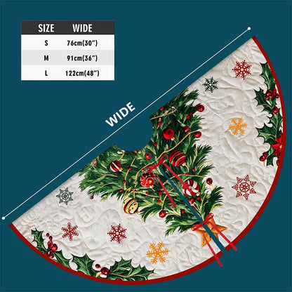 Pomeranian Christmas Tree Skirt UKND5291002