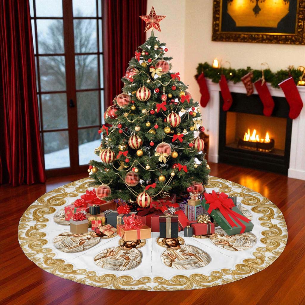 Jesus Christmas Tree Skirt QFHM5281001