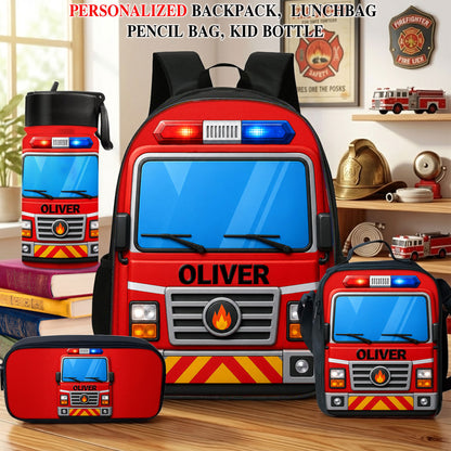 Personalized Firefighter Kids Backpack NPND6290602