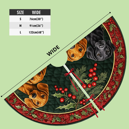 Dachshund Christmas Tree Skirt UKHH5171002