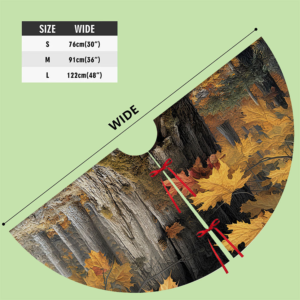 Deer Hunting Christmas Tree Skirt QFNT5221006