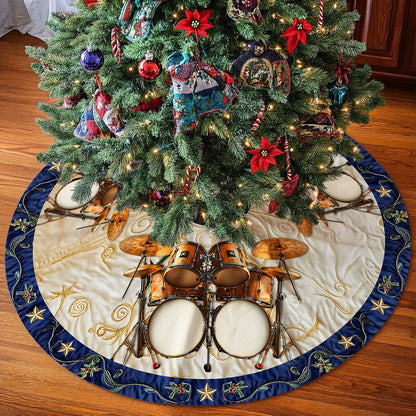 Drum Christmas Tree Skirt UKTZ5311001