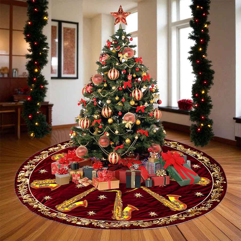 Saxophone Christmas Tree Skirt UKND5281002