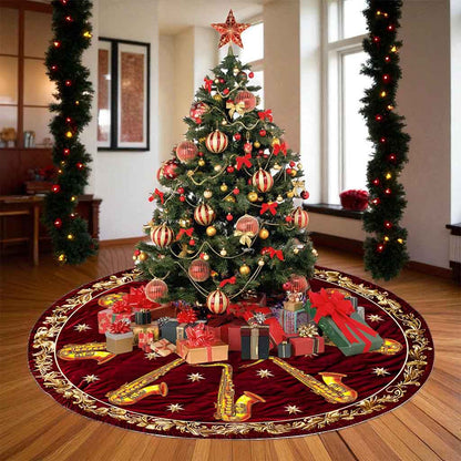 Saxophone Christmas Tree Skirt UKND5281002