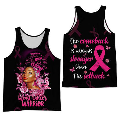 Custom Name Breast Cancer 3D All Over Printed Clothes UKAA3080801
