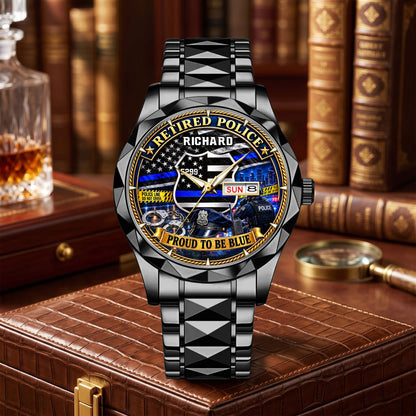 Personalized Police Watch UKPY6110801
