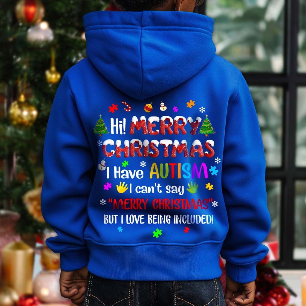 Autism Christmas Shirt For Kids, Holiday Special Needs Gift, Christmas Gift For Autistic Children, Xmas Gift For Autistic Girls, Autistic Boys QFHM4111001