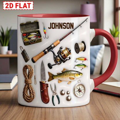 Custom Fishing Ceramic Mug THUU6130101