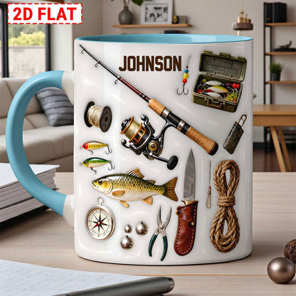 Custom Fishing Ceramic Mug THUU6130101